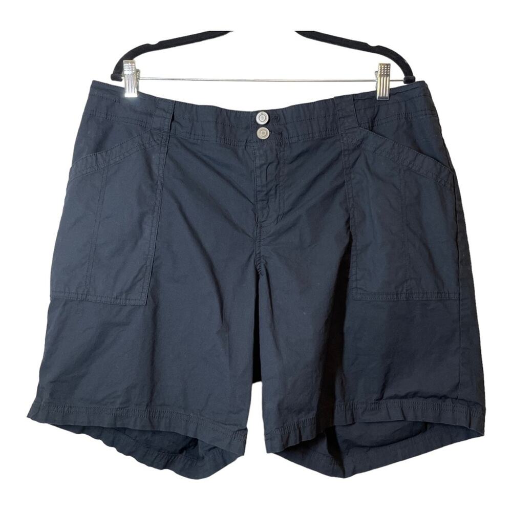 Lane Bryant Black Chino Shorts. 18